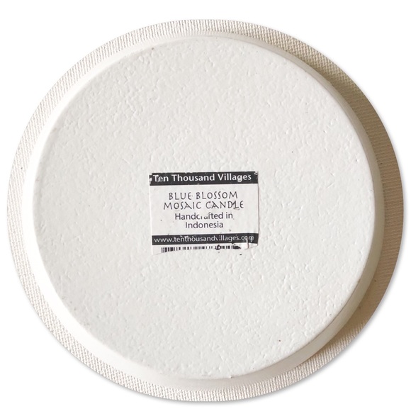 Blossom Mosaic Candle Holder - Picture 3 of 4